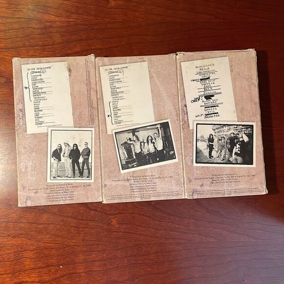 Metallica 1993 LIVE $HIT Binge & Purge Concert- VHS- Set-Vintage-Tour - Picture 3 of 3